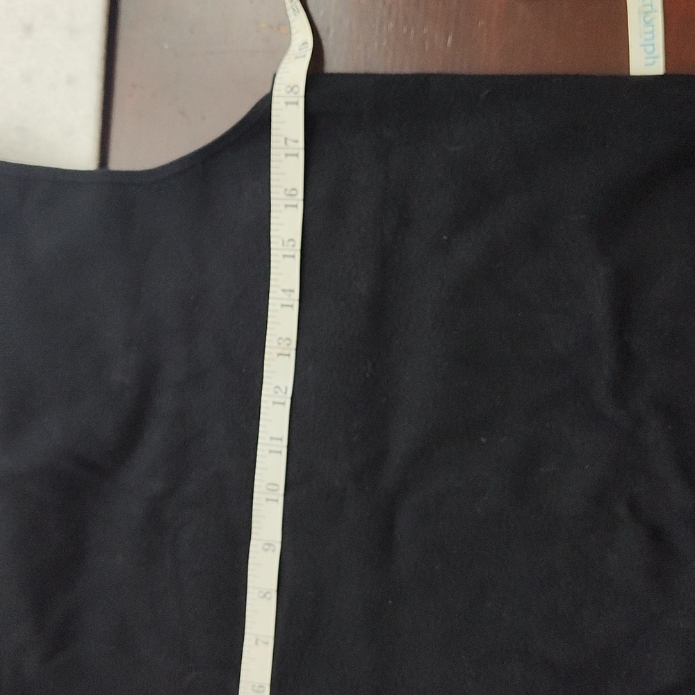 CHICOS BLACK SLEEVELESS MOCK SHIRT R - Picture 5 of 6